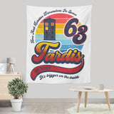 Vintage Time Machine - Wall Tapestry