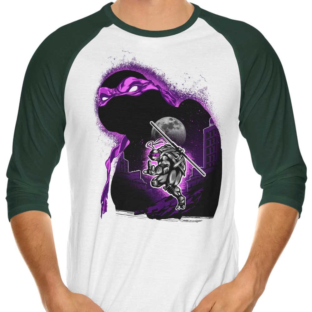 Violet Staff - 3/4 Sleeve Raglan T-Shirt