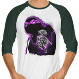 Violet Staff - 3/4 Sleeve Raglan T-Shirt