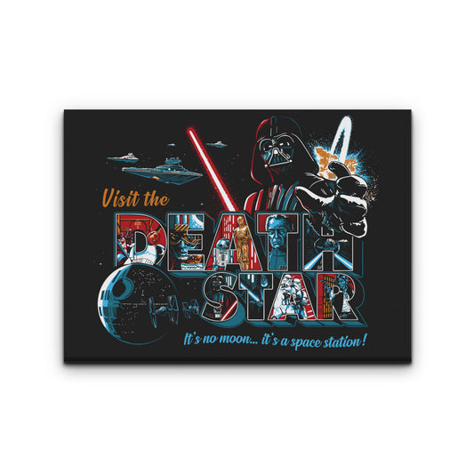 Visit a Space Station - Canvas Print
