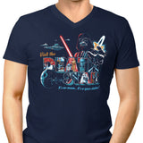 Visit a Space Station - Men's V-Neck