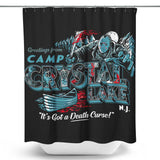 Visit Crystal Lake - Shower Curtain