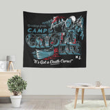 Visit Crystal Lake - Wall Tapestry