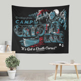 Visit Crystal Lake - Wall Tapestry