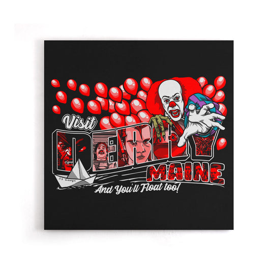 Visit Derry - Canvas Print