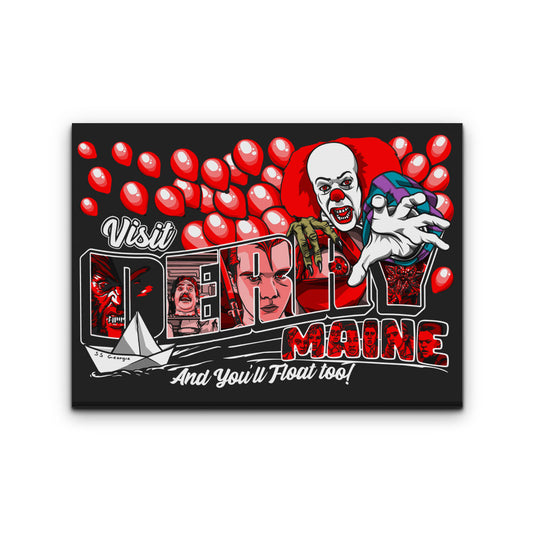 Visit Derry - Canvas Print