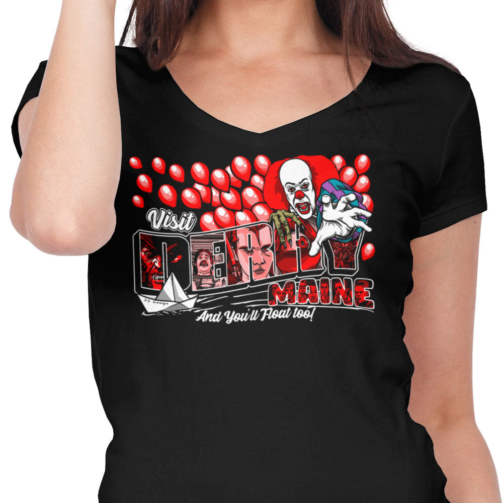 Visit Derry - Women's V-Neck