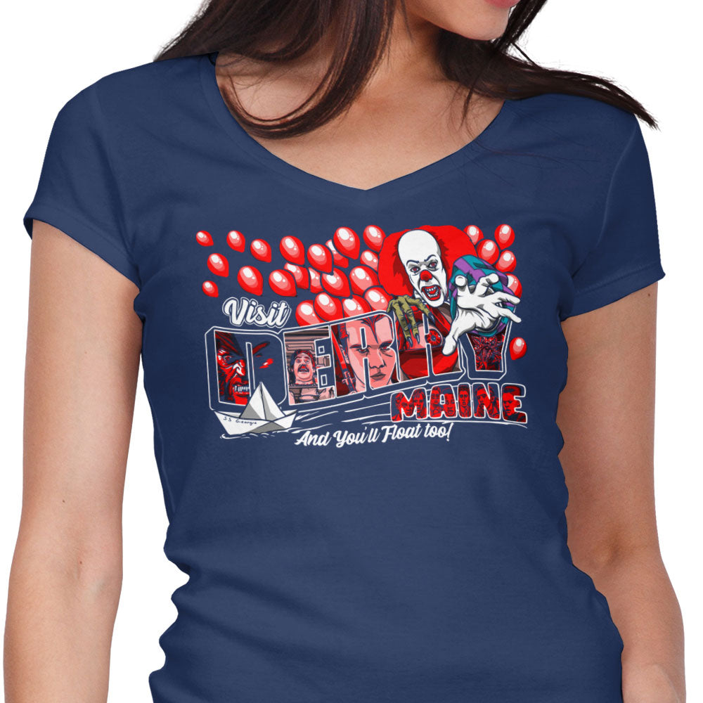 Visit Derry - Women's V-Neck
