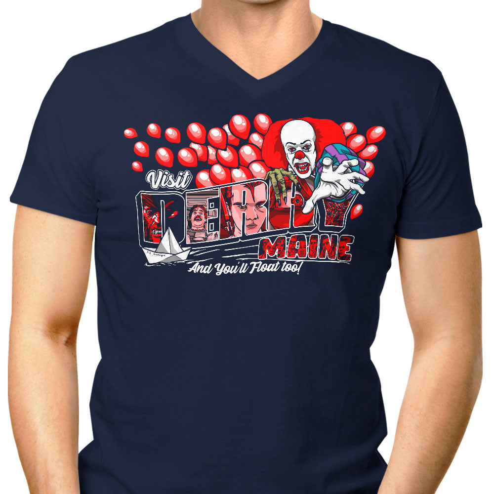 Visit Derry - Men's V-Neck