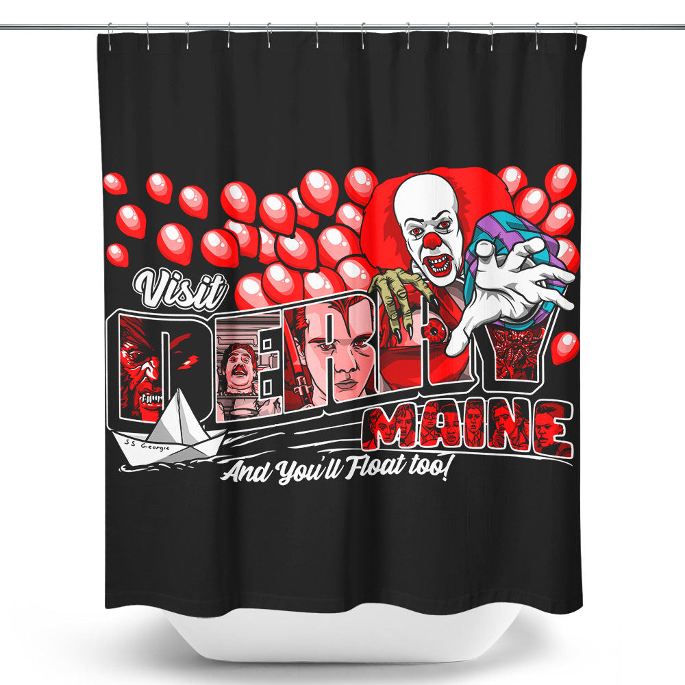 Visit Derry - Shower Curtain