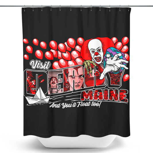 Visit Derry - Shower Curtain