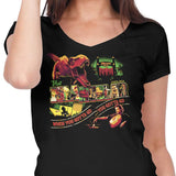 Visit Isla Nublar - Women's V-Neck