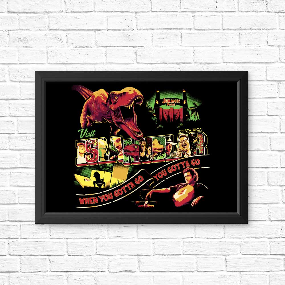 Visit Isla Nublar - Posters & Prints