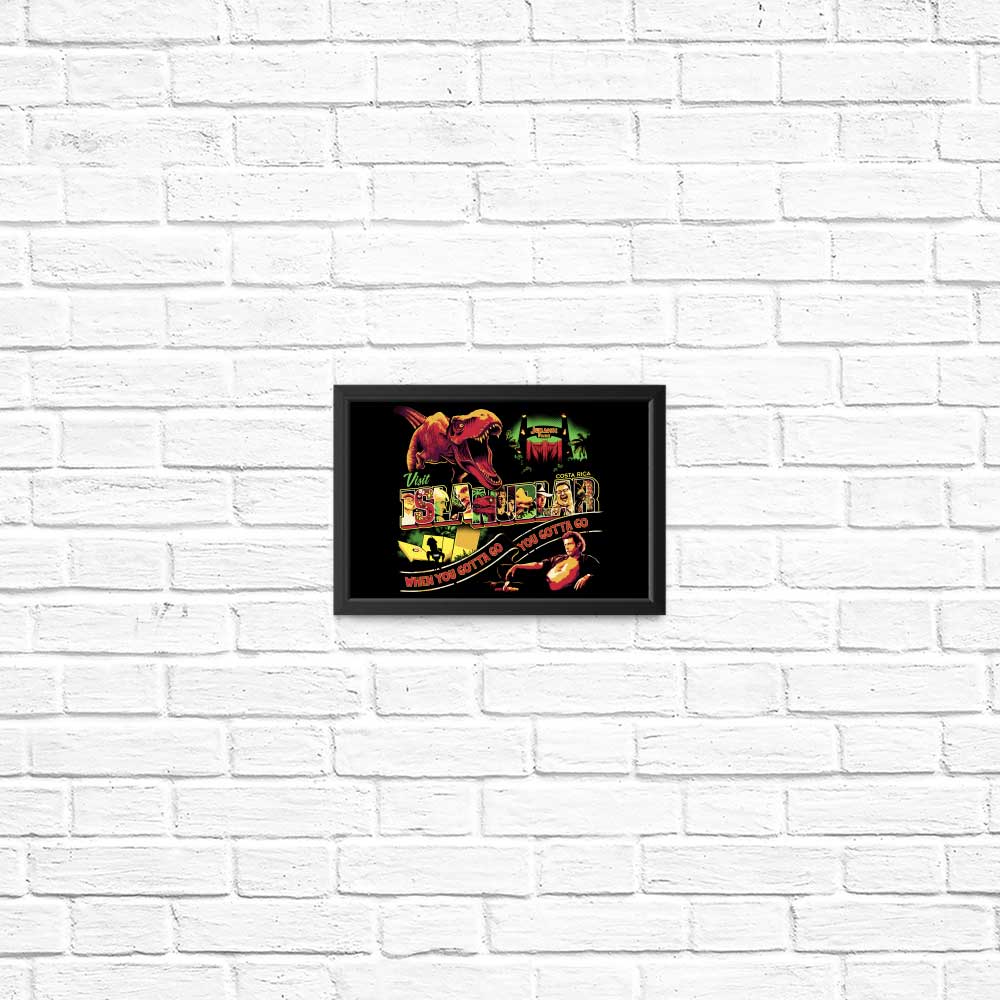 Visit Isla Nublar - Posters & Prints