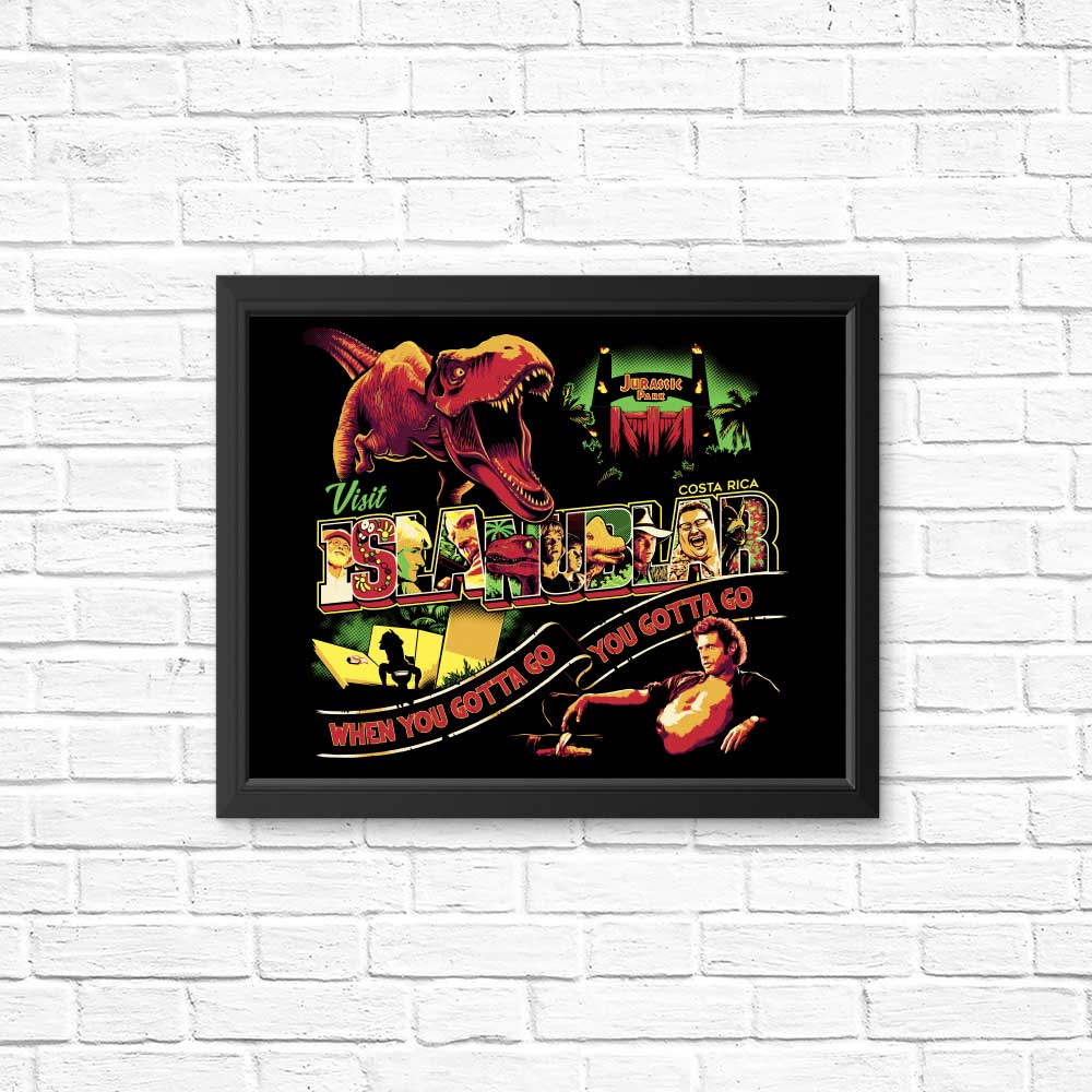 Visit Isla Nublar - Posters & Prints