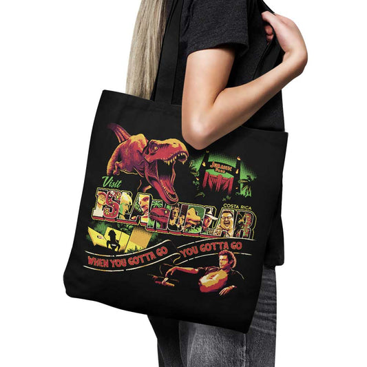 Visit Isla Nublar - Tote Bag