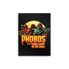 Visit Phobos - Metal Print