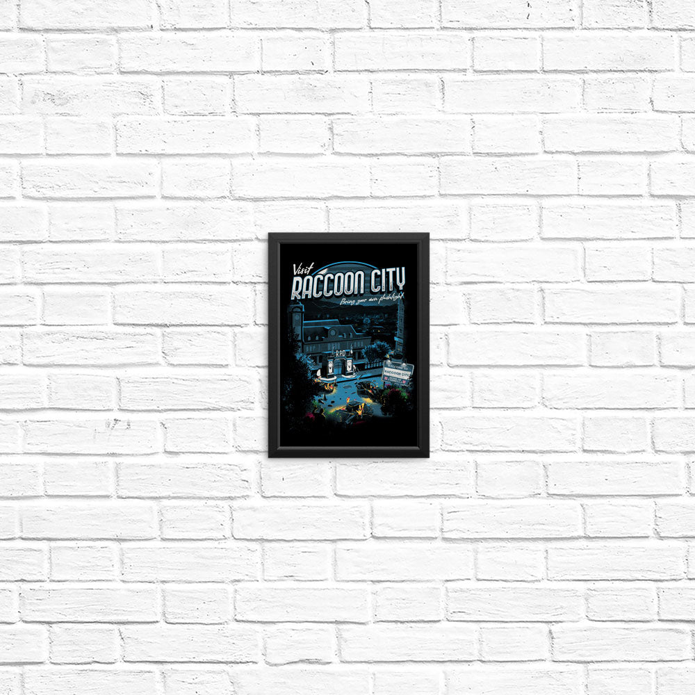 Visit Raccoon City - Posters & Prints