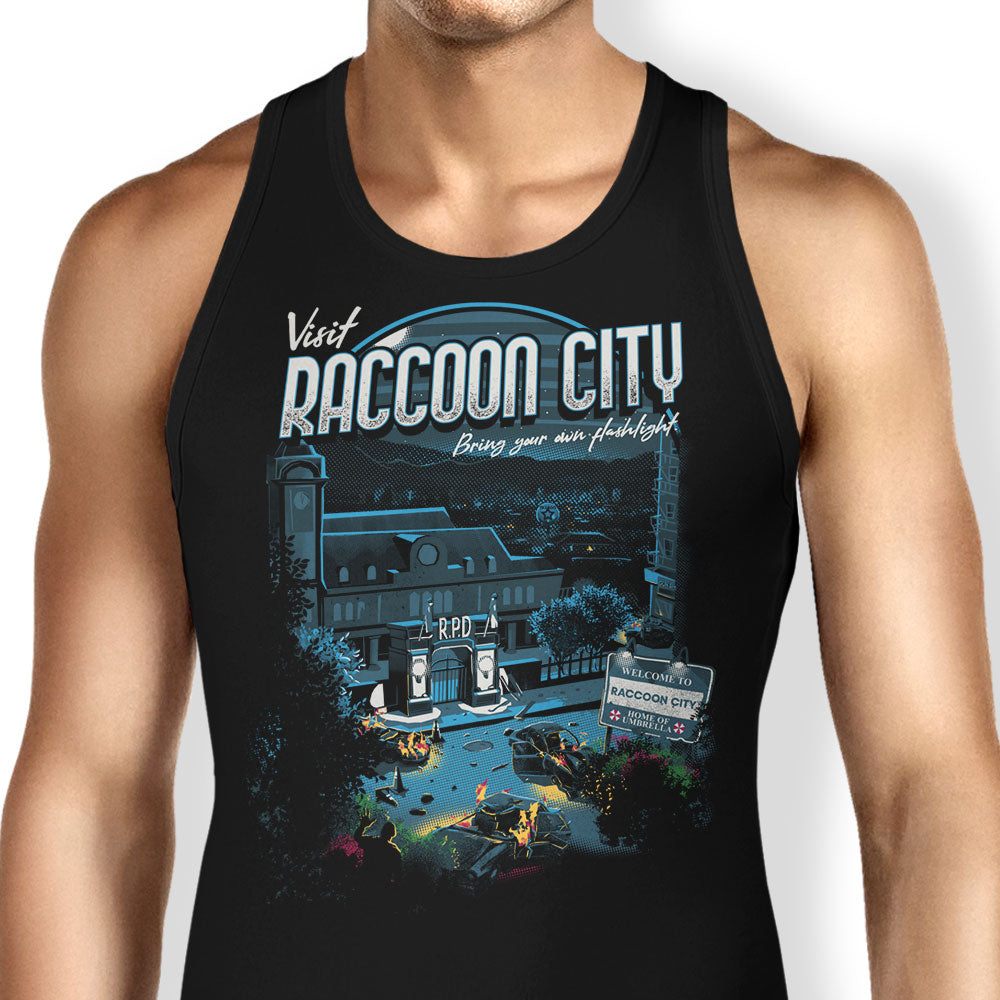 Visit Raccoon City - Tank Top