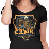 Visit the Cabin - Women's V-Neck