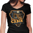 Visit the Cabin - Women's V-Neck