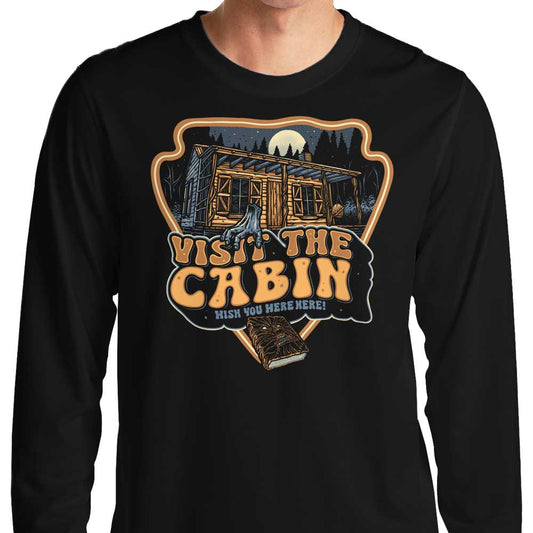 Visit the Cabin - Long Sleeve T-Shirt