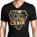 Visit the Cabin - Men's V-Neck