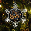 Visit the Cabin - Ornament