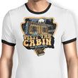Visit the Cabin - Ringer T-Shirt