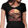 Visit the Twin Suns - Women's V-Neck