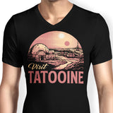 Visit the Twin Suns - Men's V-Neck