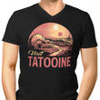 Visit the Twin Suns - Men's V-Neck