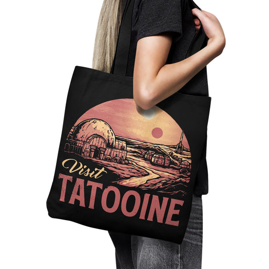 Visit the Twin Suns - Tote Bag