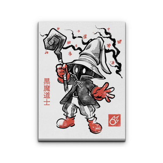 Void Caster Sumi-e - Canvas Print