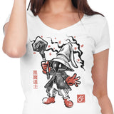 Void Caster Sumi-e - Women's V-Neck
