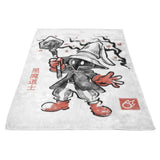 Void Caster Sumi-e - Fleece Blanket