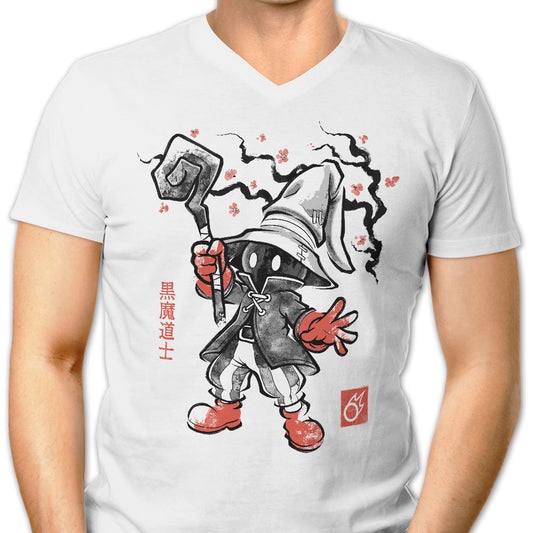 Void Caster Sumi-e - Men's V-Neck