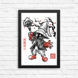 Void Caster Sumi-e - Posters & Prints