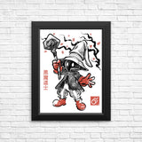 Void Caster Sumi-e - Posters & Prints