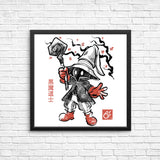 Void Caster Sumi-e - Posters & Prints