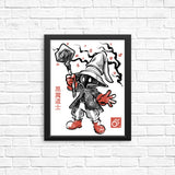 Void Caster Sumi-e - Posters & Prints