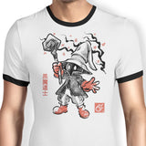 Void Caster Sumi-e - Ringer T-Shirt