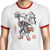 Void Caster Sumi-e - Ringer T-Shirt