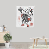 Void Caster Sumi-e - Wall Tapestry