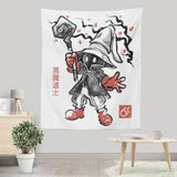 Void Caster Sumi-e - Wall Tapestry