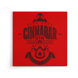 Volcano Badge - Canvas Print