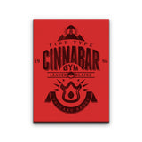 Volcano Badge - Canvas Print