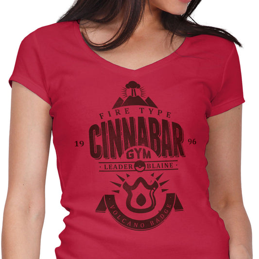 Volcano Badge - Women's V-Neck