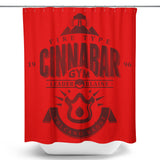 Volcano Badge - Shower Curtain