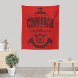Volcano Badge - Wall Tapestry